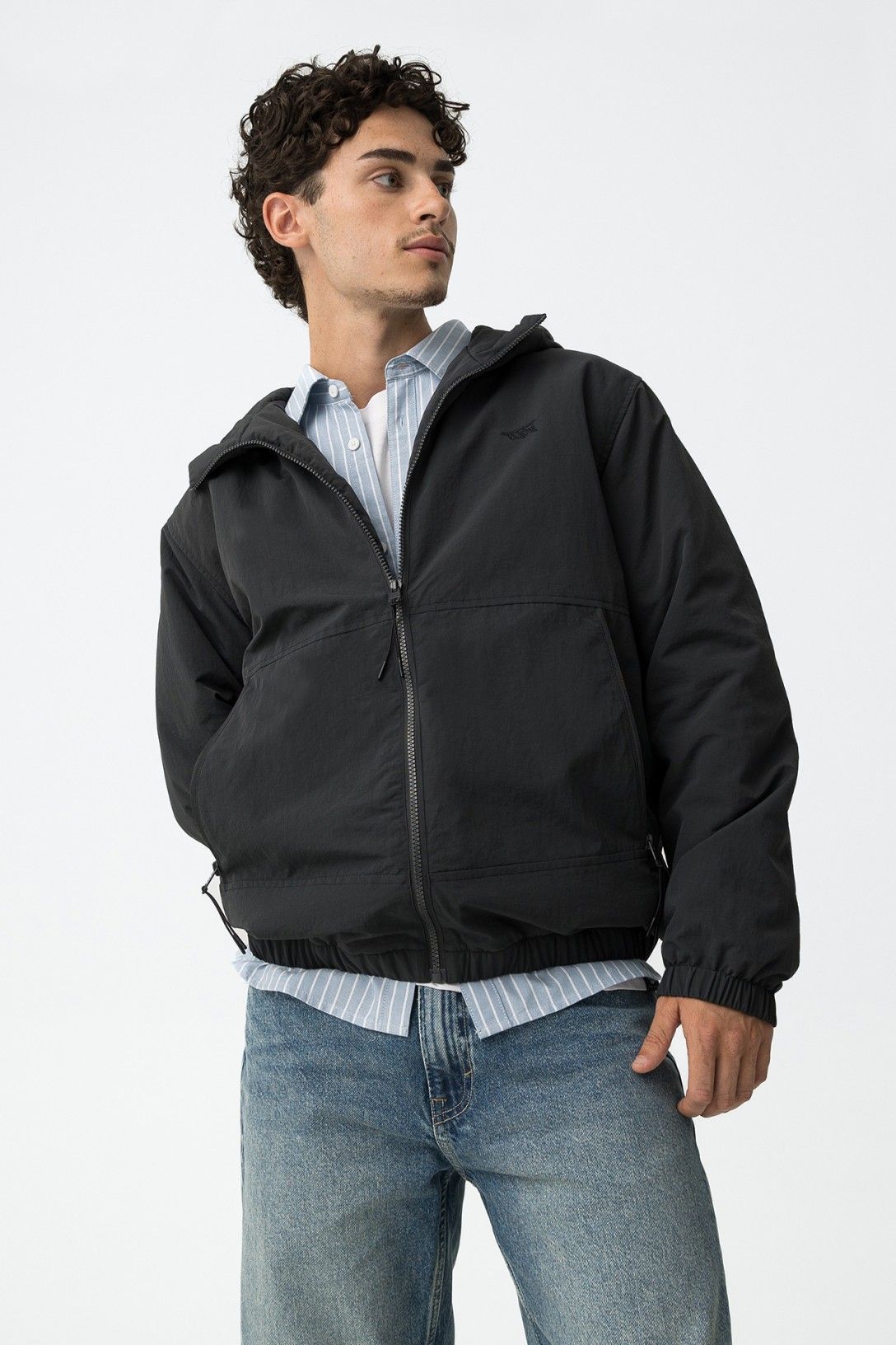 BOMBER CON CAPPUCCIO