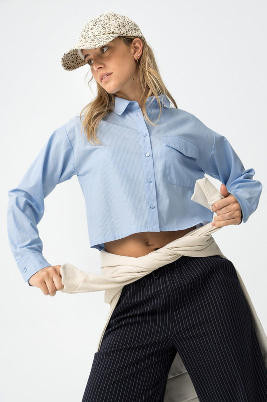 CAMICIA CROPPED