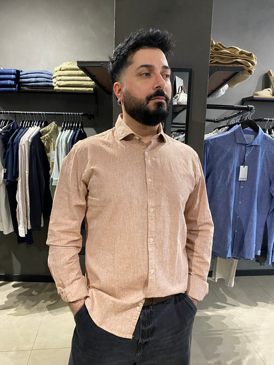 CAMICIA MISTO LINO