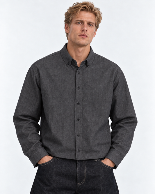 CAMICIA MELANGE