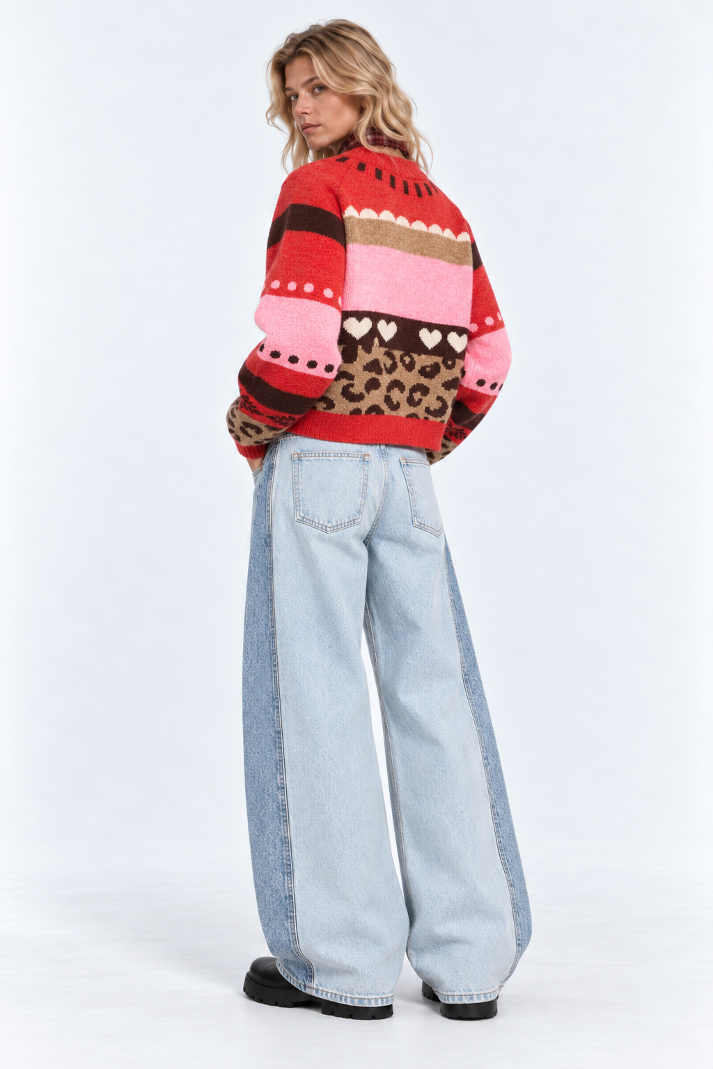 CARDIGAN MULTIPATTERN