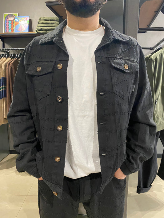 GIACCA BLACK DENIM