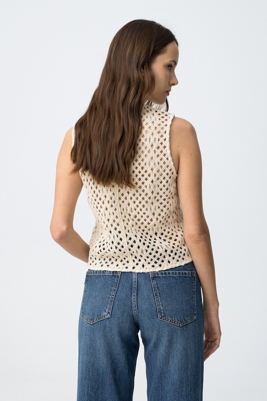 GILET CROCHET