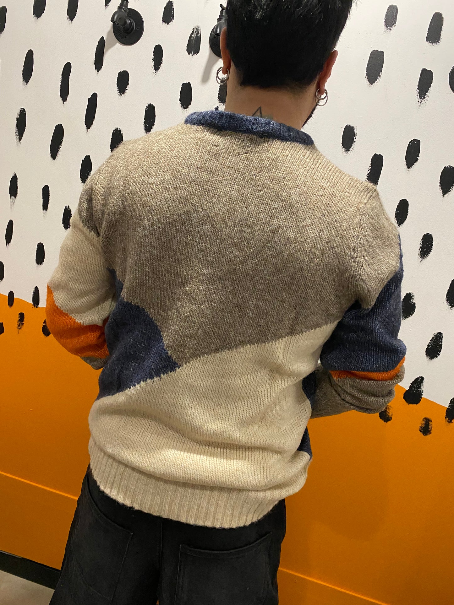 MAGLIONE COLOR BLOCK