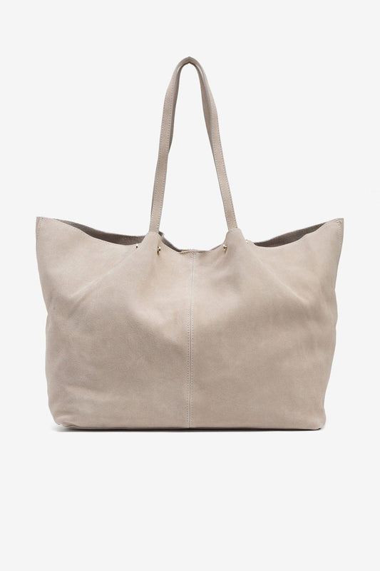 SHOPPER PELLE SCAMOSCIATA