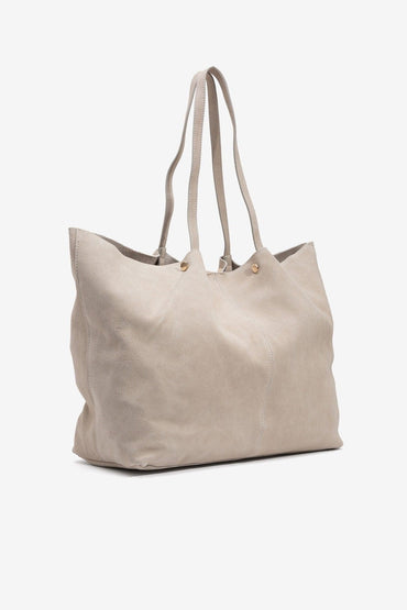 SHOPPER PELLE SCAMOSCIATA