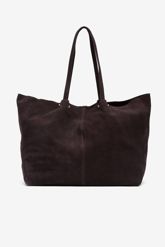 SHOPPER PELLE SCAMOSCIATA