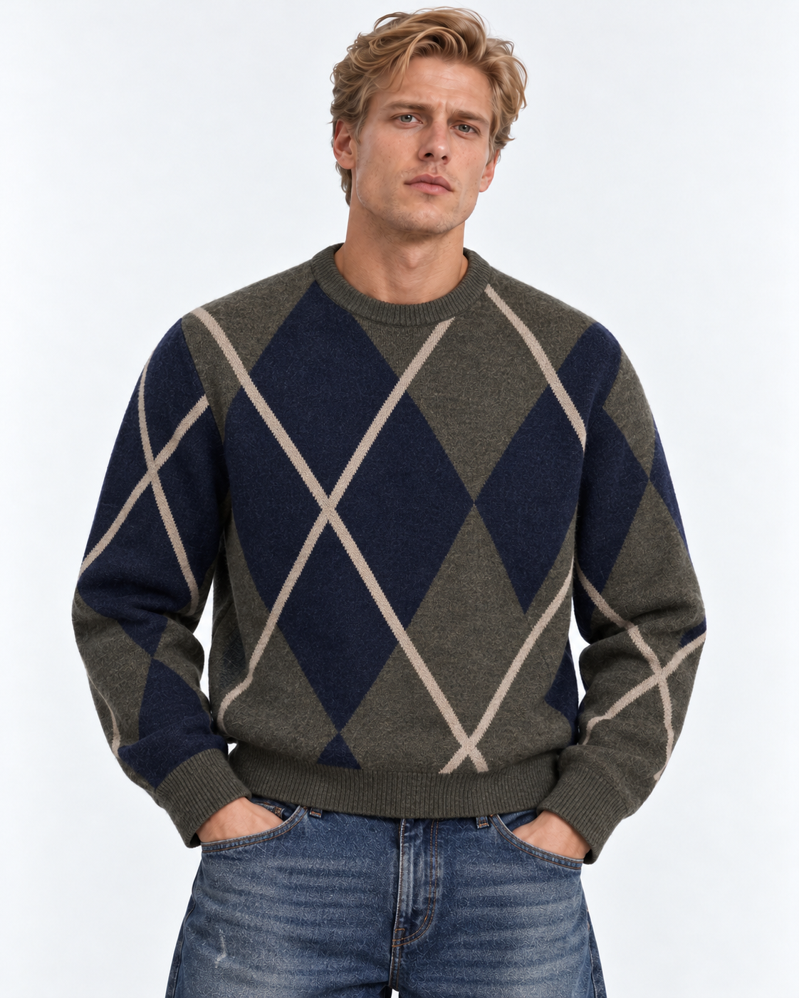 MAGLIONE ROMBI