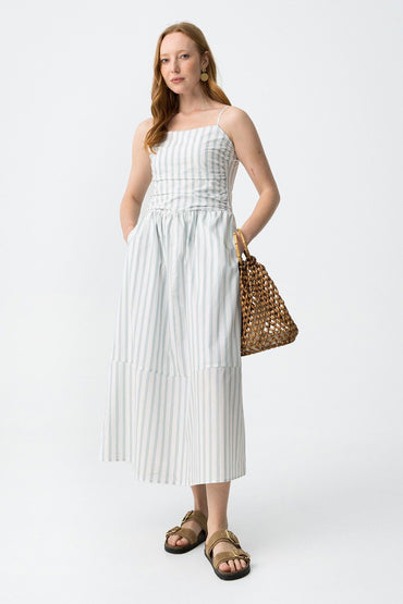 ABITO BLUE STRIPED