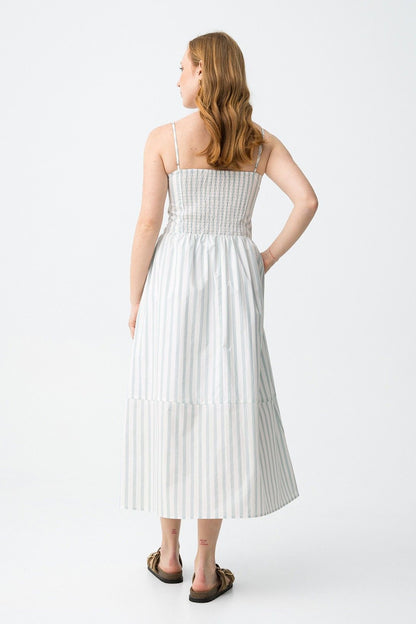 ABITO BLUE STRIPED