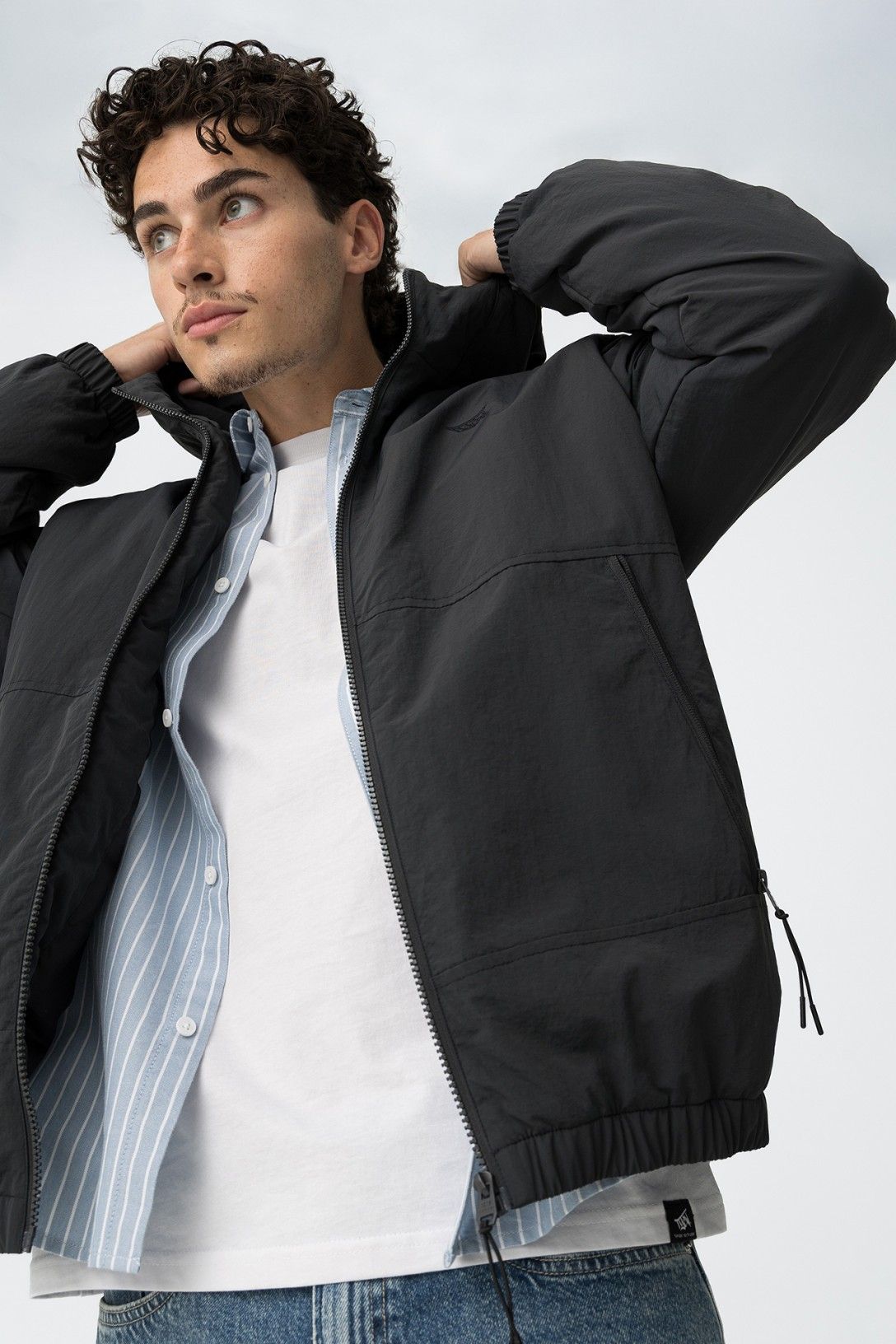 BOMBER CON CAPPUCCIO