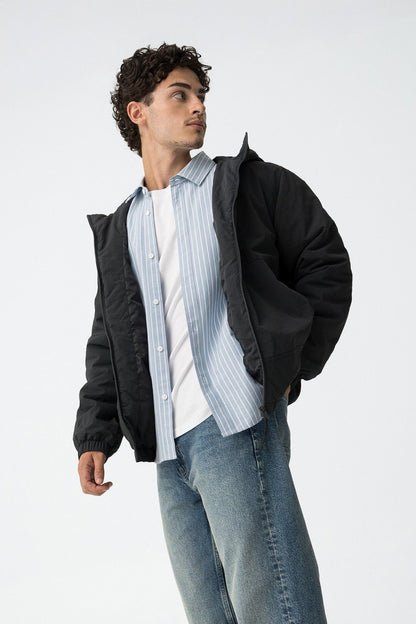 BOMBER CON CAPPUCCIO