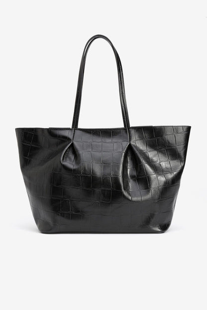 SHOPPING BAG CROCO