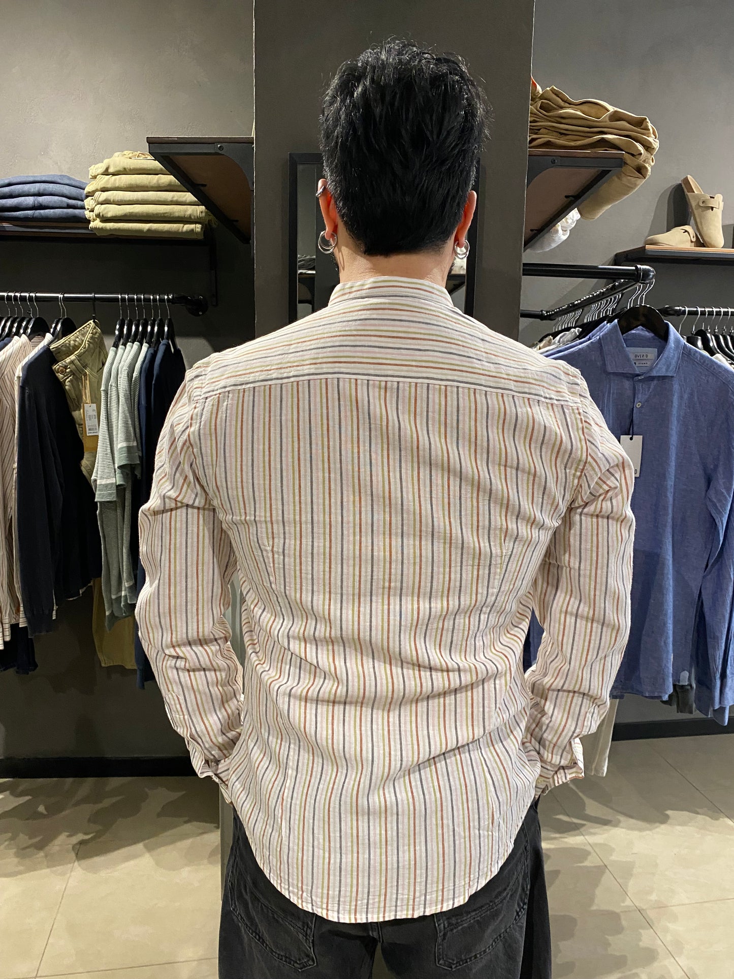 CAMICIA COREANA STRIPES