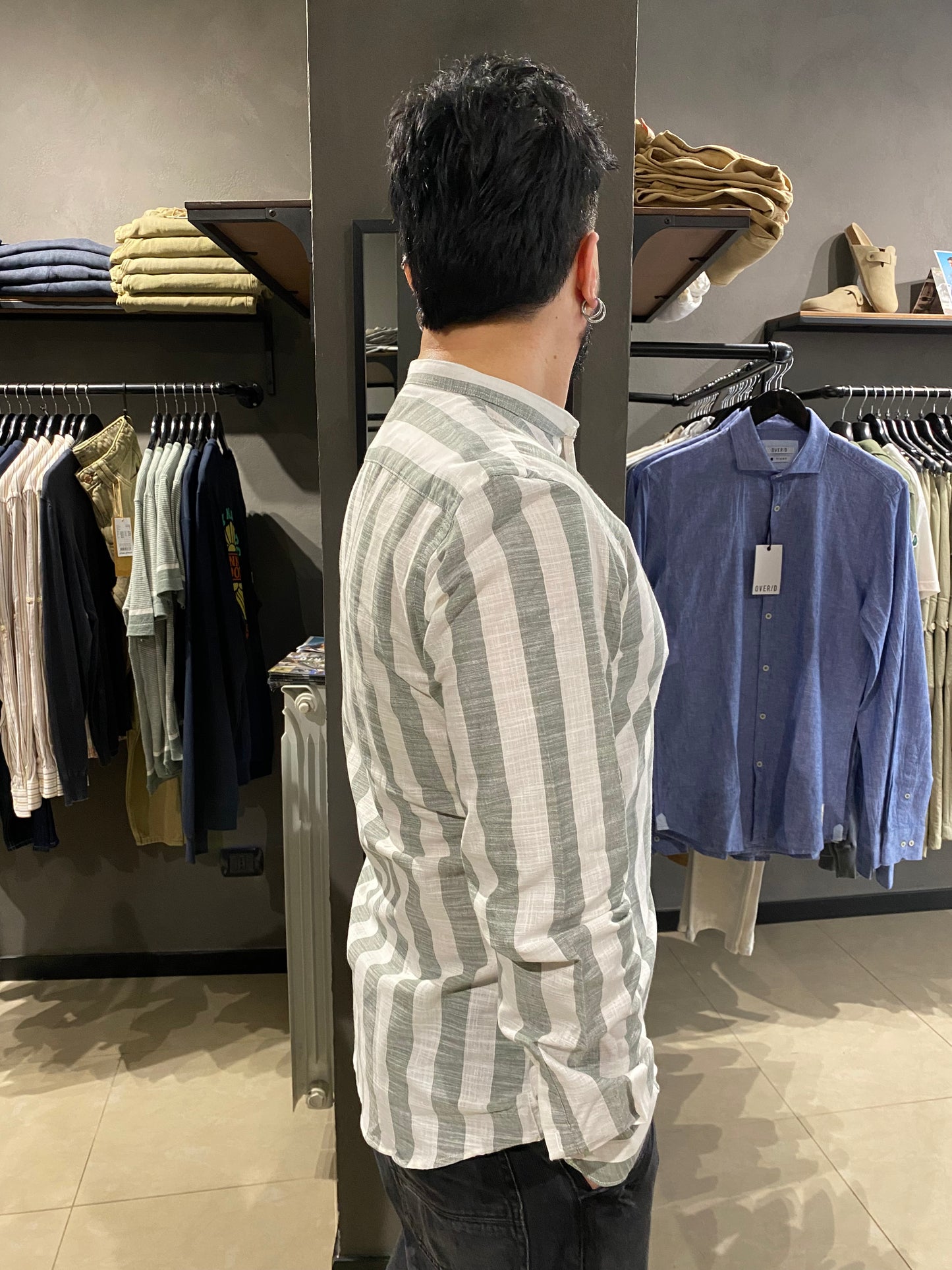 CAMICIA COREANA STRIPES