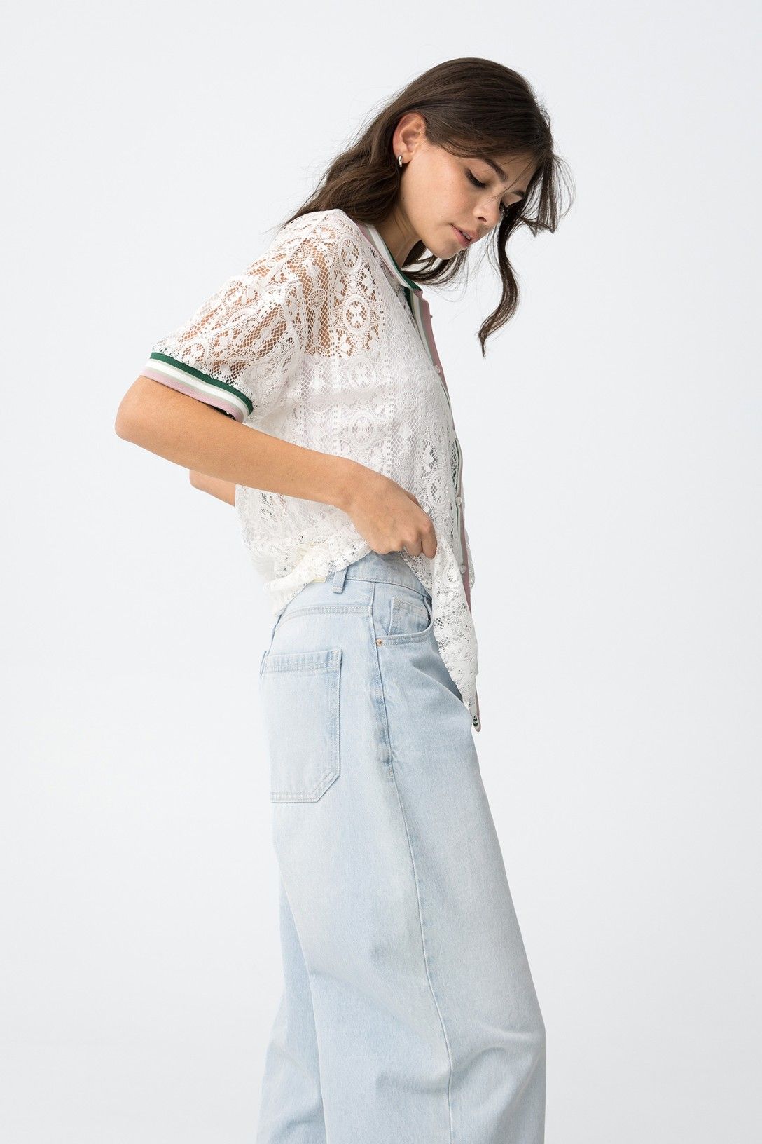 CAMICIA PIZZO