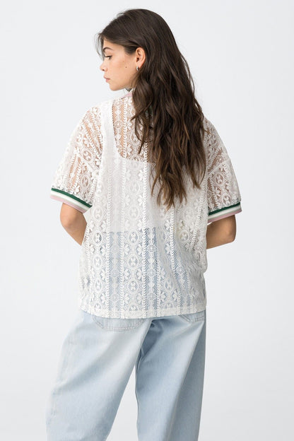 CAMICIA PIZZO