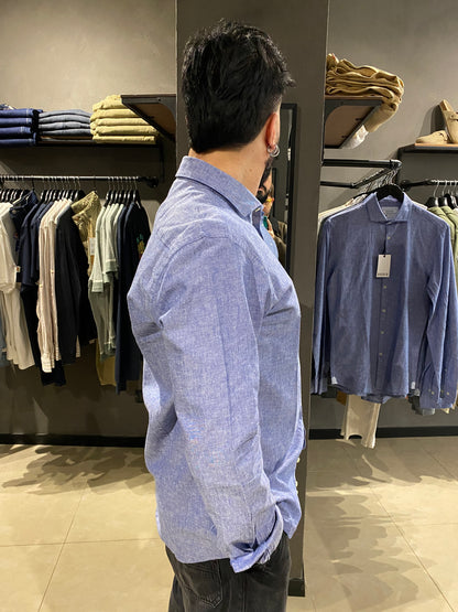 CAMICIA MISTO LINO