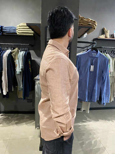 CAMICIA MISTO LINO