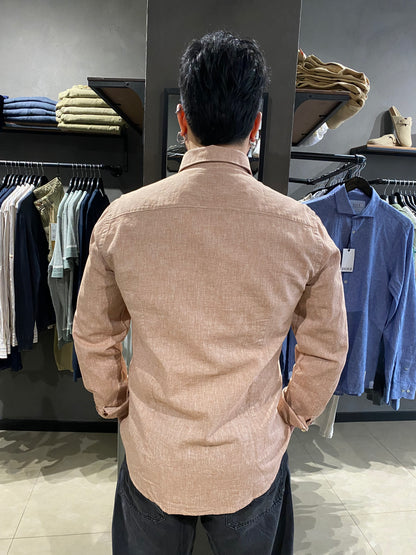 CAMICIA MISTO LINO