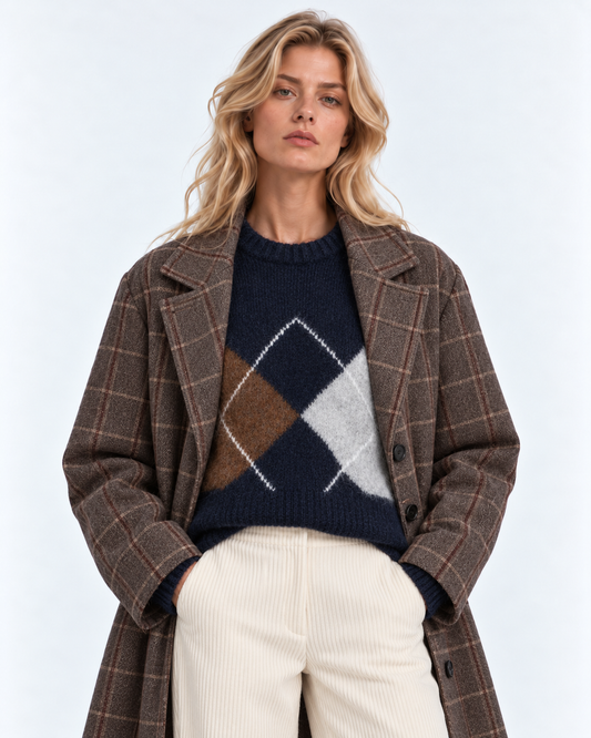 CAPPOTTO A QUADRI