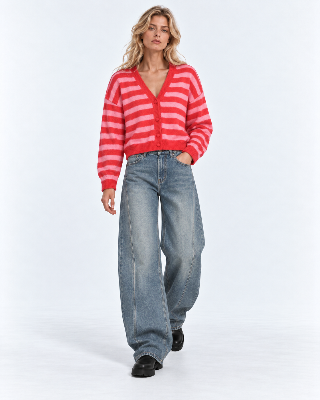 CARDIGAN STRIPED