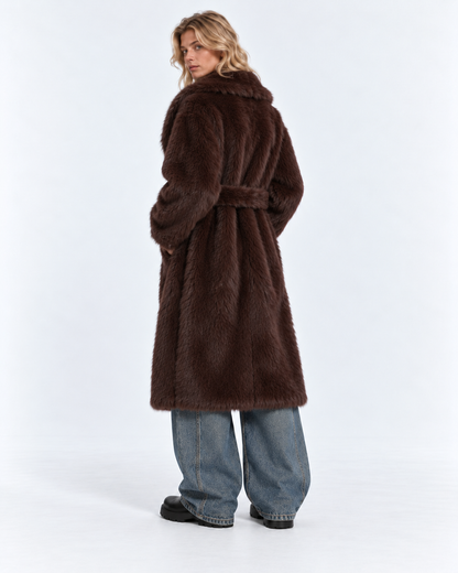 CAPPOTTO IN ECOPELLICCIA