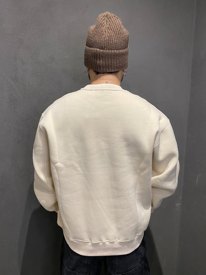 FELPA GIROCOLLO BLNCG