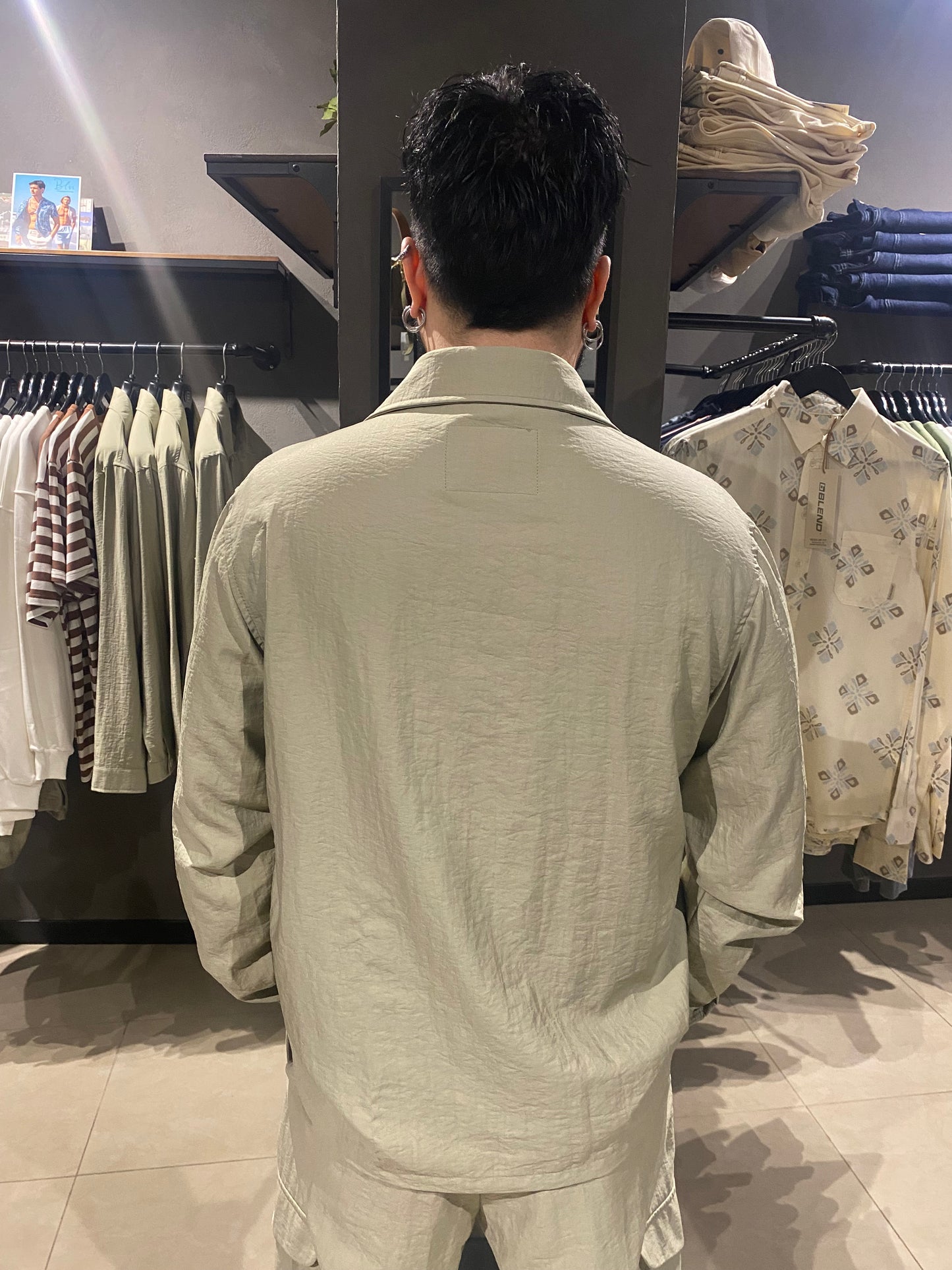 OVERSHIRT TESSUTO TECNICO