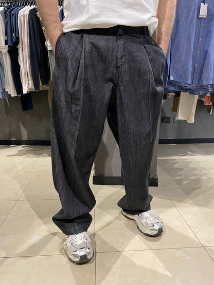 JEANS BAGGY CON PINCES