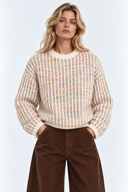 MAGLIONE MULTICOLOR