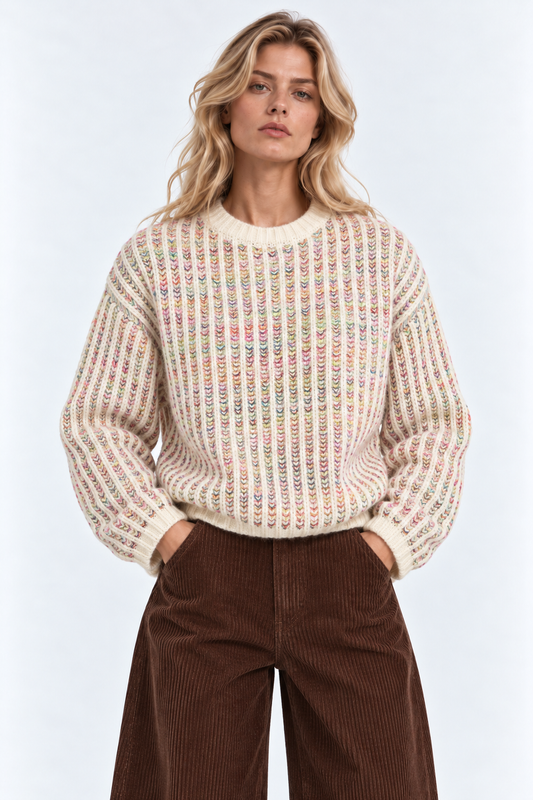 MAGLIONE MULTICOLOR