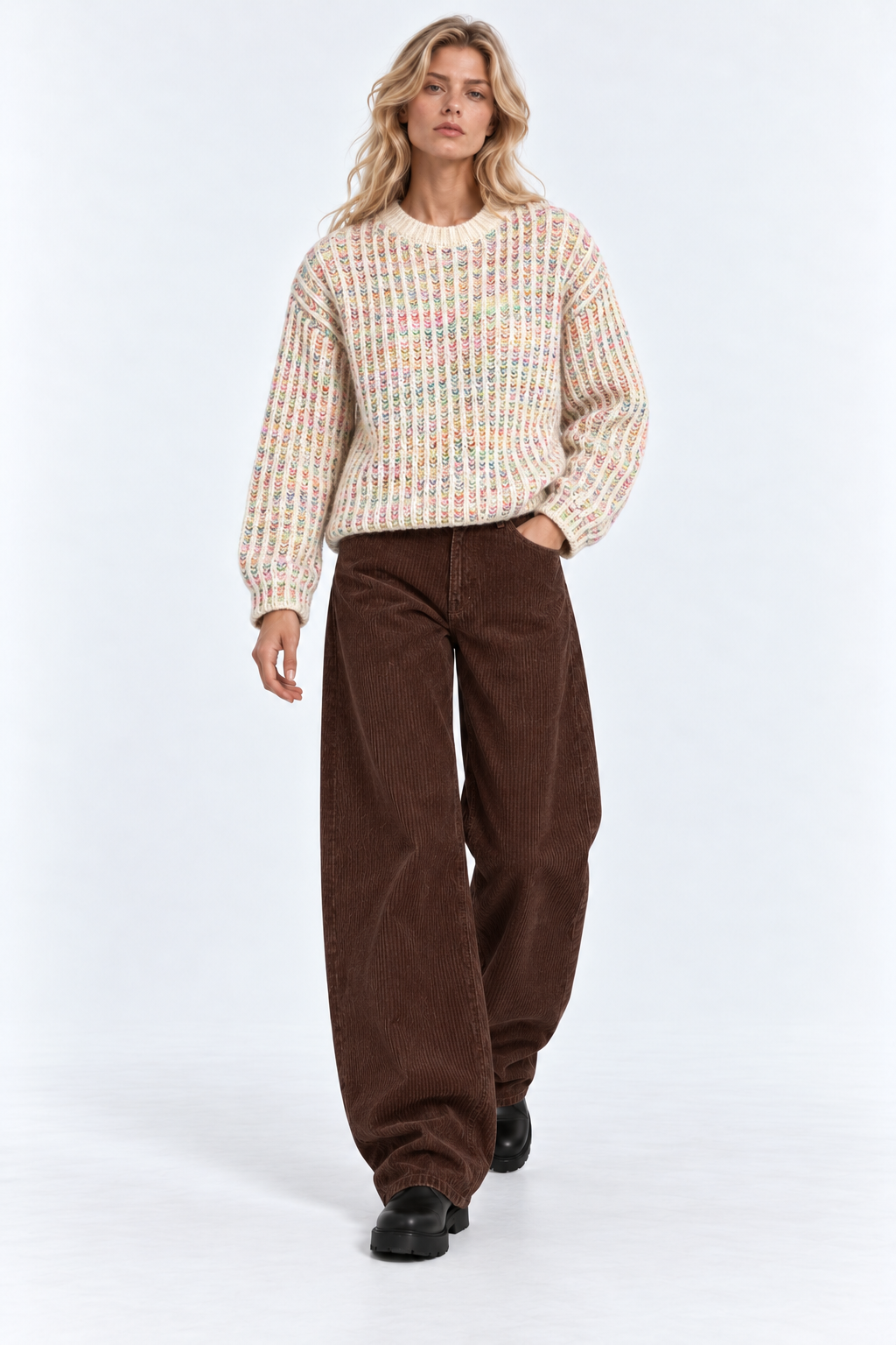 MAGLIONE MULTICOLOR