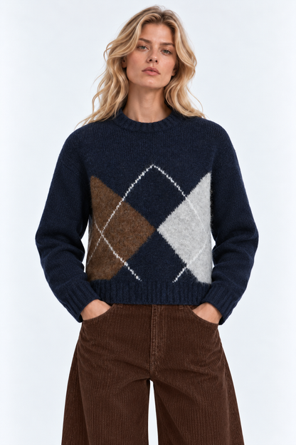 MAGLIONE A ROMBI