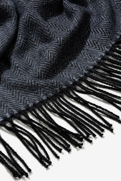 SCIARPA SPIGATA GRIGIA