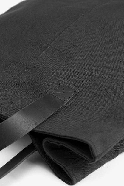 TOTE BAG WIDE BLACK