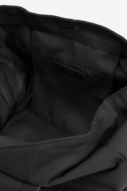 TOTE BAG WIDE BLACK