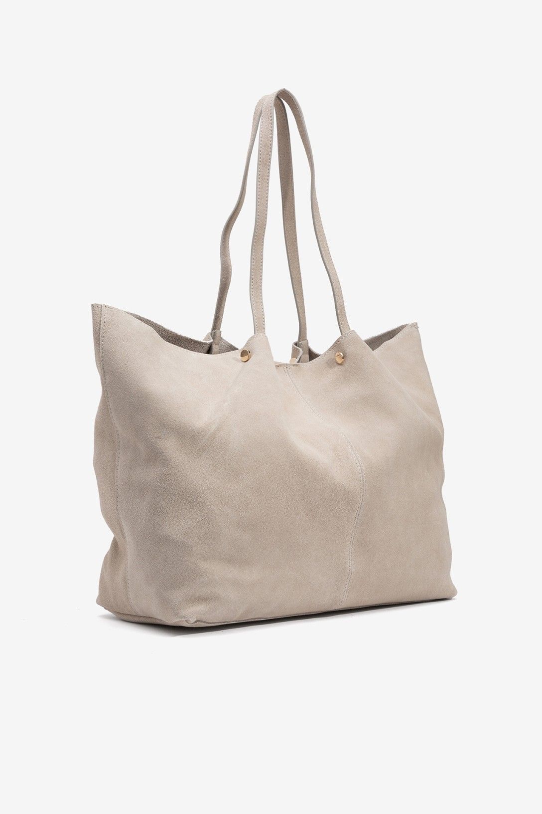 SHOPPER PELLE SCAMOSCIATA