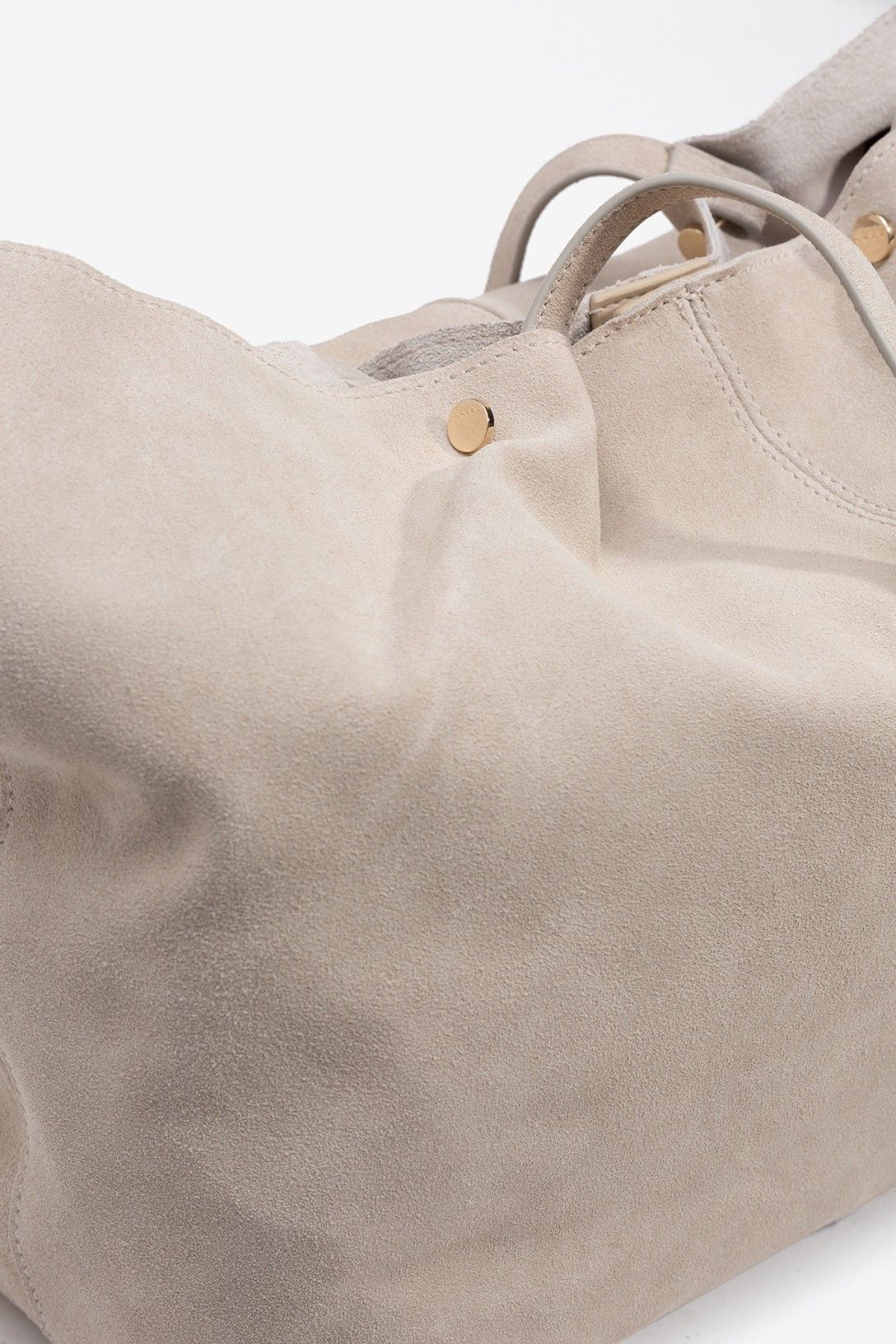 SHOPPER PELLE SCAMOSCIATA