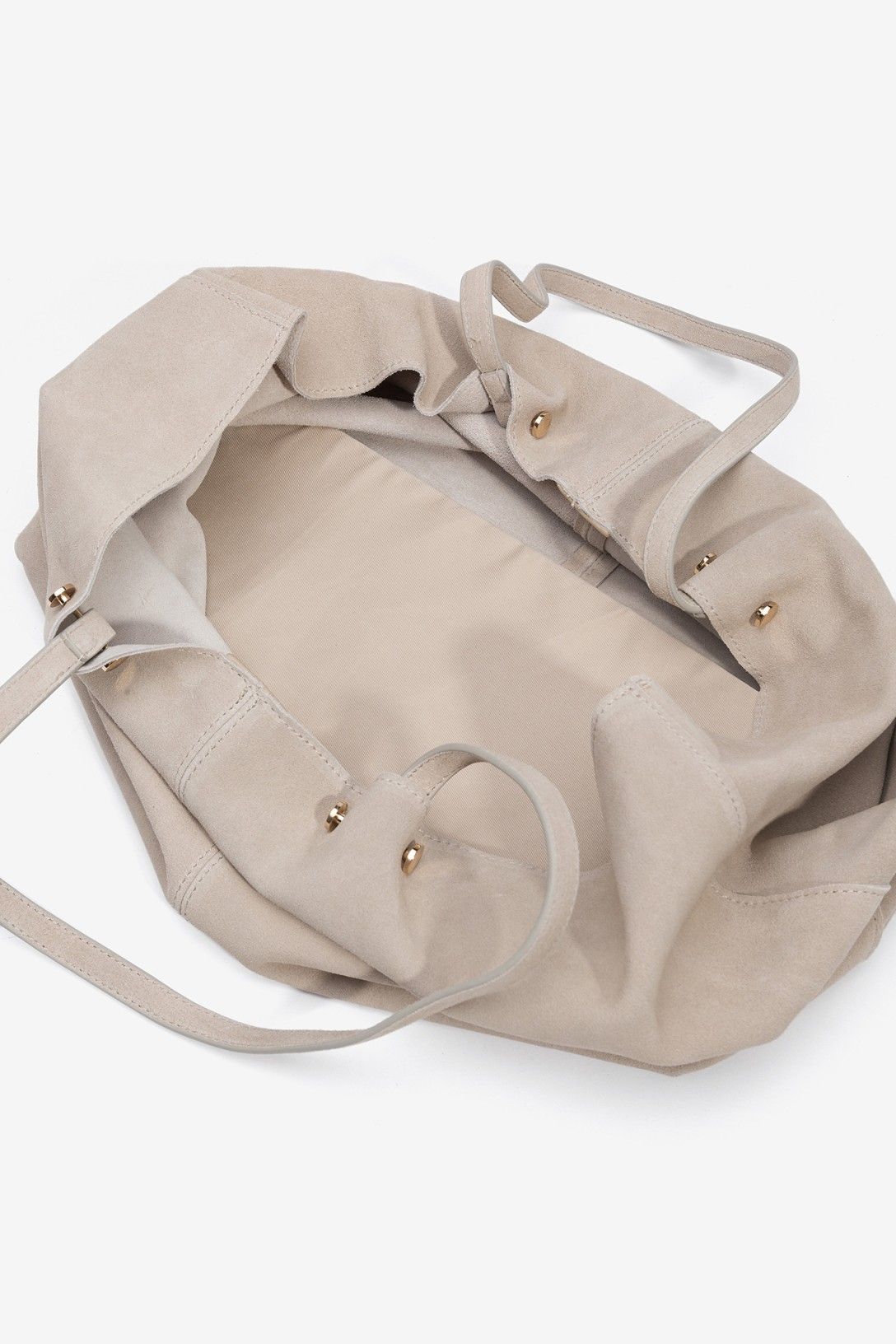 SHOPPER PELLE SCAMOSCIATA