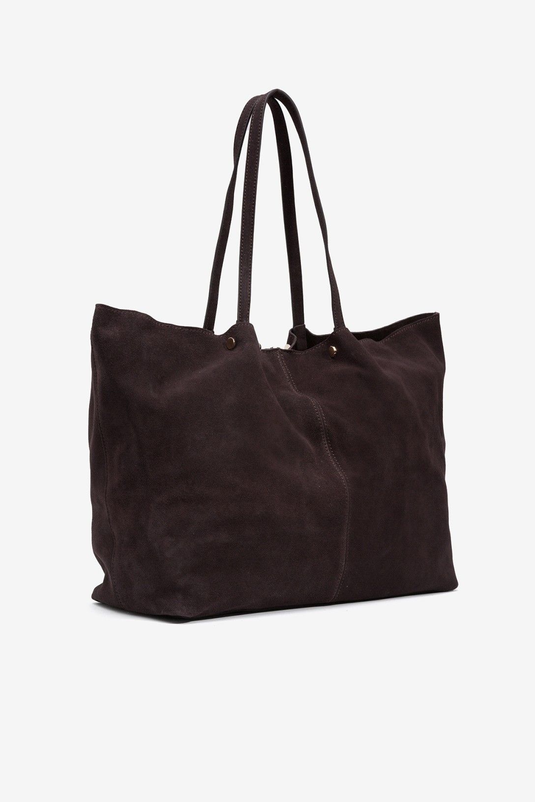 SHOPPER PELLE SCAMOSCIATA